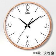 Kangbas Senyap Nordic Minimalis Jam Dinding Ruang Tamu Jam Kreatif Jam Dinding Mudah Jam Dinding Rum