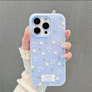 Full Screen Label Floral Apple 17 Phone Case iPhone16PRO Soft Case 13PROMAX/12 2 in 1 14P