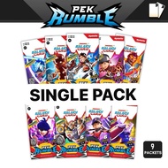 (SINGLE PACK) RUMBLE KAD BOBOIBOY GENTAR PEK RUMBLE MONSTA BOBOIBOY GALAXY CARD RUMBLE