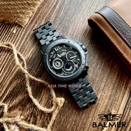 [Original] Balmer A7935G BK-4 Chronograph Sapphire Men's Watch Black Stainless Steel | Official Warranty