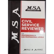 MSA CIVIL SERVICE REVIEWER