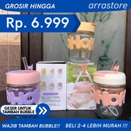 HOHO Glass Drinking Glass Tumbler Aesthetic Glass BOX