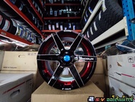 ล้อแม็กซ์ใหม่ SHOGUN ขอบ18/5H114 กว้าง9.5/10.5 ET20/25 พร้อมน็อต จุบลมฟรี (ราคาชุด4วง)