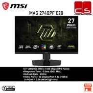 MSI MAG 274QPF E20 200Hz (2560 x 1440)(WQHD)0.5ms (GtG, Min)