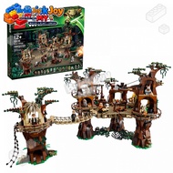 10236 Ewok Village Building Blocks Star Wars Endor Scenes Construction Model Set Princess Leia Luke 