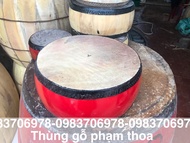 Trống gỗ hát chèo- trống trẻ e(đk:20x12)