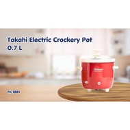 Takahi 0.7Ltr 1881 Electric Crockery Pot Slow Cooker