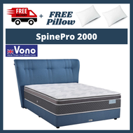 [FREE Pillow+FREE Delivery] Vono 12" SpinePro 2000 Pocket Spring Mattress only