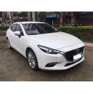 【FB搜尋桃園阿承】馬自達 超人氣MAZDA3頂級跑4萬 4D 2016年 2.0 白色 二手車 中古車