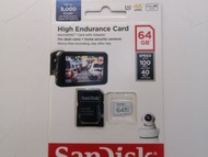 Sandisk 64GB Endurance Micro Sd Card（歡迎消費券)