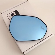 Cermin Kaca มองหลังรถยนต์สีน้ำเงิน BSM สำหรับ Toyota Camry 2018 2019 2020 2021 2022 2023เลนส์จุดบอด