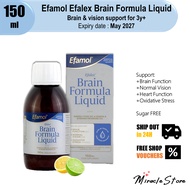 Efamol Brain Formula Liquid 150mL Kids Memory Brain Health High DHA with Vitamin E