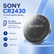 CR2430 Sony button battery 3V lithium volvo Volvo S80l XC60S60l car key 1PCS