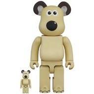 【新貨預訂】BE@RBRICK 阿高 100％ & 400％ 套裝 BE@RBRICK GROMIT 100％ & 400％ Set 超級無敵掌門狗 WALLACE & GROMIT