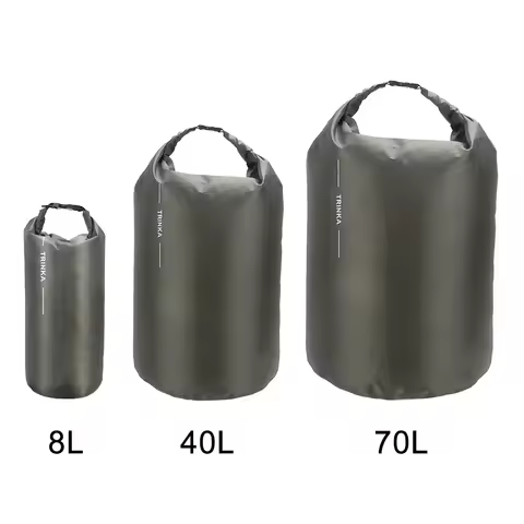 8L/40L/70L Portable Waterproof Dry Bag Sack Storage Pouch Bag for Camping Hiking Boating Kayaking Ra