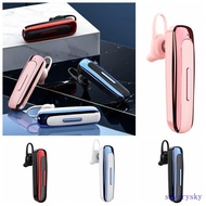 SAVORYSKY​ E1 Wireless Bluetooth Earphone, Ear Hook Earbuds Business Headphones, Portable Mic Single