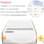 HILDAR Calculator, Plastic Black/Red/Blue/White  Calculator, Accurate 114x190x37mm Office Calculator