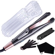 Professional 2 In 1 Hair Curler Straightener In One Twist Curling Iron Plate Ceramic Curling Iron Hair Curler For All Hair Types