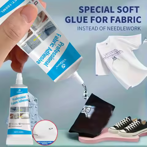 Strong Fabric Glue Fabric Patching Glue Seam Adhesive Waterproof Agent Quick Dry Bonding Clothing Te