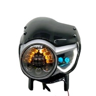 LAMPU DEPAN TIGER REVO SET DAYMAKER 5.75 INCH D2 LASER DAN ALIS UNTUK HONDA TIGER REVO TIREV PECE PC