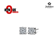 Jubilee Diamond -Mini-Combine-Round Stud Earrings เพชรน้ำ 99 E Color Diamondน้ำหนักเพชรรวม 0.10 กะรั