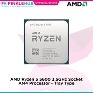 PinkleHub | AMD Ryzen 5 5600 3.5GHz Socket AM4 Processor - Tray Type (Processor Only)