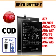 Battery Bateri Compatible For OPPO A77/ A9 2020/ A92s/ A73/ A57/ A37/ A3s/ F9/ F1S/ A92/ A97/ A15/ R