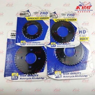 RS150/RSX150/CBR150 ESPADA SPROCKET 415 FHD BLACK MOTORCYCLE