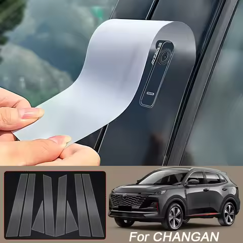 B Pillars TPU Car Protective Film Auto Window Body Paint Sticker For CHANGAN CS75 X7 CS55 PLUS CS85 