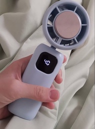 迷你手持風扇 紫色