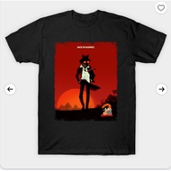 Men's 100% Cotton Round-Neck Short-Sleeve T-Shirt with 【The Bad Guys 2】Anime movie  Print