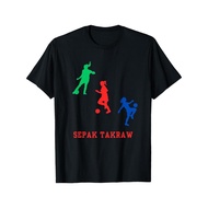 Female Sepak Takraw Players In Bold Colors T-Shirt CJBW