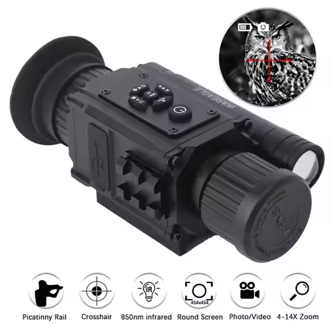 NV002 Professional Digital Night Vision Scope Camera 1080P HD Infrared Tactical Monocular Telescope 