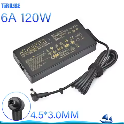 20V 6A 120W Laptop Charger for ASUS Zenbook Flip 15 OLED UX564EI UX564 UX564EH UX564PH UX534 UX534F 