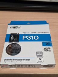 [Handheld 升級恩物] 全新未開 Crucial P310 2TB NVMe 2230 SSD