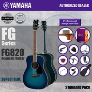 Yamaha FG820 SB FG Series Solid Top Acoustic Guitar 41" - Sunset Blue