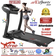 ADSPORTS 3.0HP ADSports AD509 Home Exercise Gym Fitness Electric Motorized Treadmill Mesin Senaman A