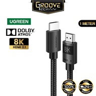 UGREEN HDMI To HDMI 2.1 Cable 8K 60Hz 4K 120Hz 48Gbps HDR Dolby Vision eARC Dolby Atmos Braided Lapt