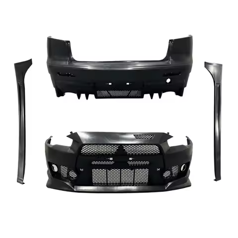 For Mitsubishi Lancer Wing God FQ400 EVO-Style Battle Surround Full Body Kit (Front & Rear Bumper Up