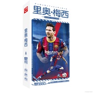 clu 1660pcs Barcelona Messi Postcard Boxed Football Star Cards Collection Card Stickers Card Childre