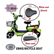 EBIKE/ELECTRIC Bicycle Seat Basikal Seat Bicycle Cushion Basikal Saddle Bicycle Saddle Seat Hitam Ma