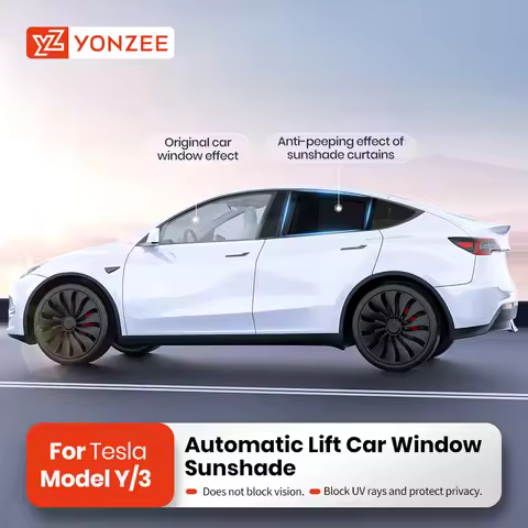YZ Car Side Window Sunshade Sun Visor Windshield Privacy Window Shield Screen for Tesla Model 3 Y ac