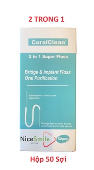 Chỉ Nha Khoa Chuyên Dụng Cho Implant Răng Sứ Chỉnh Nha - Chỉ 3 Trong 1 Chỉ 2 Trong 1 - Chỉ Đa Năng C