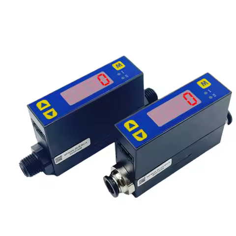 MF4003 MF4008 Digital Gas Flow Meter Micro Mass Flow Controller Inline Plug-in Sensor for Air Oxygen