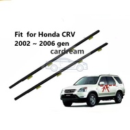 Honda CRV 2002  2003 2004 2005  2006 gen Car Outside Window Moulding Weatherstrip Seal Belt Weather 