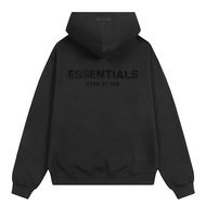 New เสื้อฮู้ด Fear Of God Essentials Hoodie แท้100% สําหรับผู้ชาย และผู้หญิง หลวมเสื้อฮู้ด