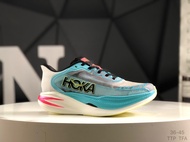 HOKA ONE ONE ONE CIELO X1 2.0น้ำหนักเบาสบายกันลื่นทนต่อการสึกหรอรองเท้าวิ่งลำลองสำหรับผู้ชายและผู้หญ