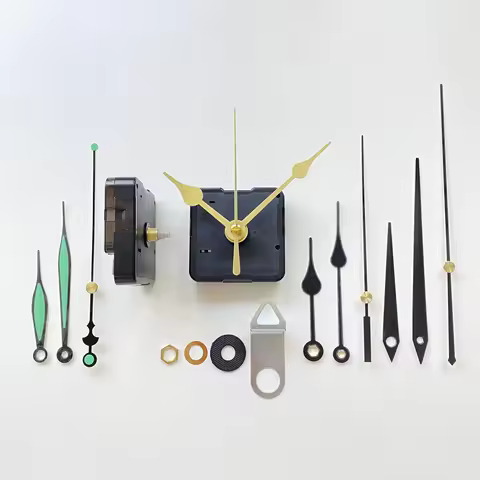 Hanger Clock Mechanism 5168S Silent Quartz Movement Machine Wall Clockwork Table 12MM Shaft DIY Watc