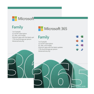 Microsoft 365 Family 2021 (FPP/ 6GQ-01896)(แพ็ค 2)
