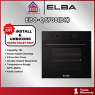 Elba Build In Oven | Built In Steam Oven | ESGO-N6088D(BK) | EBO-Q6788(BK) | EBO-N6770(BK) | ESGO-N3